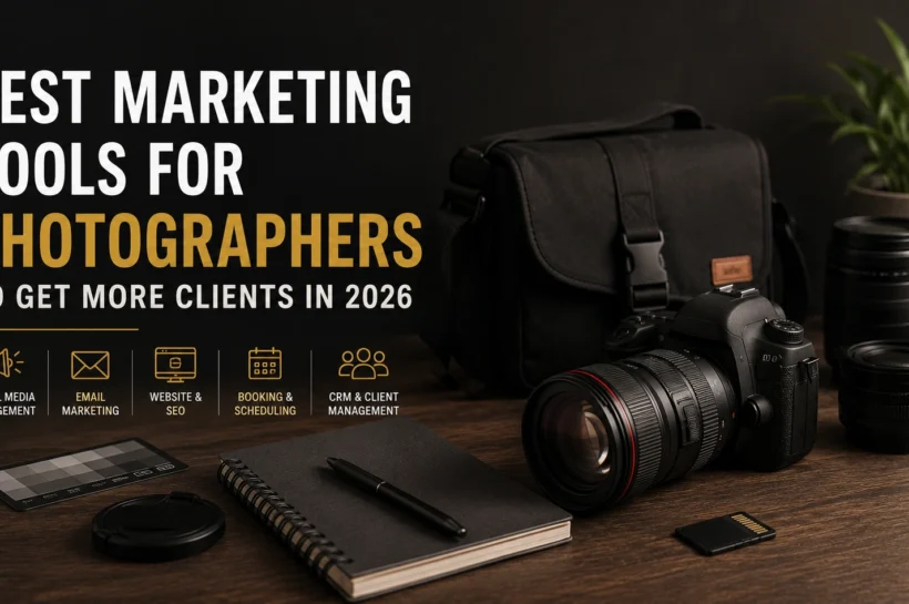 Best Marketing Tools for Photographers to Get More Clients in 2026